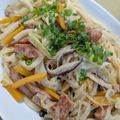 Cony◎'s cooksnap of when they made 家庭内リクエストNo1★我が家の焼うどん.