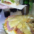 El cooksnap de Ana Gallardo cuando hizo Pizza Rellena!🍕🍕.