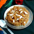 Priya vishnu Varshney का कुकस्नैप जब उन्होंने गेहूं के आटे का हलवा(aate ka halwa recipe in hindi) बनाया था।
