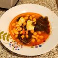 El cooksnap de Roberto marin diaz cuando hizo Potaje de garbanzos con espinacas y bacalao(Vigilia).
