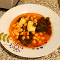 El cooksnap de Roberto marin diaz cuando hizo Potaje de garbanzos con espinacas y bacalao(Vigilia).