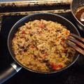 El cooksnap de juantxo cuando hizo Arroz salteado con verduras y salsa de soja.