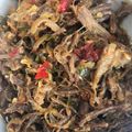 Cooksnap dari Anggi Tanjung untuk resep Daging Suwir Pedas