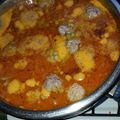 El cooksnap de perezcomercio cuando hizo Estofado de albóndigas.