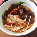 Bò's cooksnap of when they made Phở Bò Sốt Vang mà thiếu vang tại xứ hoa anh đào.