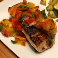 jackita's cooksnap of when they made Mango Glazed Salmon.