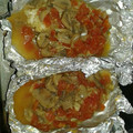 El cooksnap de Gaby Cerdas Ch cuando hizo Filete de pescado empapelado.