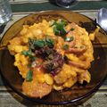 El cooksnap de Nora cuando hizo Locro caserito.