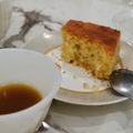 صورة من ابتهال سليمان، شاركها بعد تجربة وصفة بسبوسة بالزبادي وزبدة الفول السوداني 😍