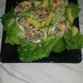El cooksnap de Erik Romero cuando hizo Huevos rellenos de atún.