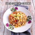 Cooksnap Faizah Yahya(Mrs Peija) semasa beliau membuat Nasi Goreng Sardin.