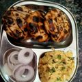 सुशीलाम३०७जीमेल.कॉम का कुकस्नैप जब उन्होंने लिट्टी चोखा(litti chokha recipe in hindi) बनाया था।