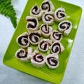 Cooksnap dari Cheylvia untuk resep Roti tawar gulung cokelat meses