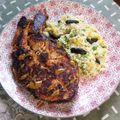 El cooksnap de Bärbel cuando hizo Salmón con salsa de mostaza y miel.