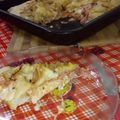 El cooksnap de Gaston cuando hizo Fugazzeta rellena de jamón y queso.
