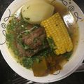 El cooksnap de Victor Parra cuando hizo Cazuela de vacuno.