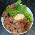 El cooksnap de victor Castillo Rodríguez cuando hizo Poke bowl de atún.