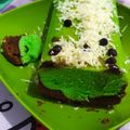 Cooksnap dari reska_w untuk resep Bolu coklat pandan kukus