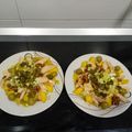 El cooksnap de Mariano Mateos Fernandez cuando hizo Mango con ventresca de atún.