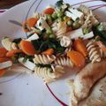 Luvina Luvina's cooksnap of when they made Greek pasta salad.