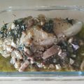El cooksnap de Jesus Carranza cuando hizo Calamares rellenos con espinacas.
