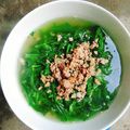 Cooksnap của Thu Mèo khi họ làm theo món Canh Cải Ngọt Nấu Mọc