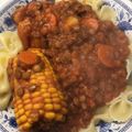 El cooksnap de Camila Sosa cuando hizo Cazuela de lentejas o guiso como les guste más.