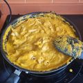El cooksnap de Almudena Collado cuando hizo Pasta con salsa de verduras.
