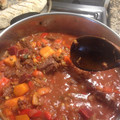 El cooksnap de Pacho Nieto cuando hizo Guiso de lentejas por Andre.