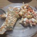 El cooksnap de Pey Duarte cuando hizo Pechuga de pollo a la plancha con revuelto de papa y cebolla.