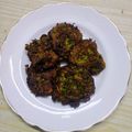Sweta Sarkar's cooksnap of when they made ধনেপাতার বড়া (Dhanepatar bora recipe in Bengali).