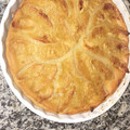 El cooksnap de Mony cuando hizo Tarta de manzana y crema de vainilla sin gluten.