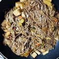 El cooksnap de Teresa cuando hizo Fideos chinos con tofu.