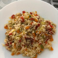 El cooksnap de Descifrándote Firefly cuando hizo Arroz salteado con verduras y jamón.