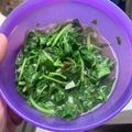Cooksnap dari Tia Molita Hermansyah untuk resep Tumis Bayam ala Korea