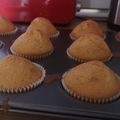El cooksnap de Alex Rodriguez cuando hizo Magdalenas de vainilla y pepitas de chocolate.