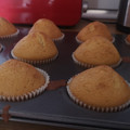 El cooksnap de Alex Rodriguez cuando hizo Magdalenas de vainilla y pepitas de chocolate.