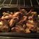 La cooksnap de Manuela Casique cuando cocinó Alitas de Pollo con Papas a la Mostaza / Ensalada de Piña Picate