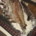 El cooksnap de hector cuando hizo Corvina a la sal deliciosa.