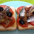 El cooksnap de Menci está cocinando cuando hizo Bocata de sardinillas y cebolla caramelizada.