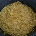 El cooksnap de Chari cuando hizo Biryani de merluza.