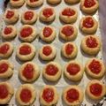 El cooksnap de Claudia Sol Reyna cuando hizo Ojitos de membrillo!!.
