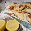El cooksnap de CociNArte cuando hizo "Fatay" Empanada tradicional árabe.