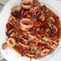 Cooksnap dari Verry Andre Fabiani untuk resep Cumi Saos Tiram Pedas Manis 