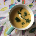 El cooksnap de Maria Belén Fernández cuando hizo Sopa crema de calabaza y batata.