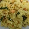 Cooksnap dari Sally Nur Salsabili untuk resep Nasi goreng kunyit bayam, mantap!