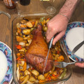 El cooksnap de José Manuel Ordoñez Benavides cuando hizo Pierna de pavo al horno.