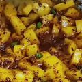 Ishita Panday का कुकस्नैप जब उन्होंने मसाला आलू(aloo masala recipe in hindi) बनाया था।