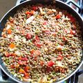 El cooksnap de Humberto De Ibiza cuando hizo Lentejas a la mexicana.