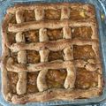 El cooksnap de laufranza cuando hizo Pastafrola con harina leudante y maicena.
